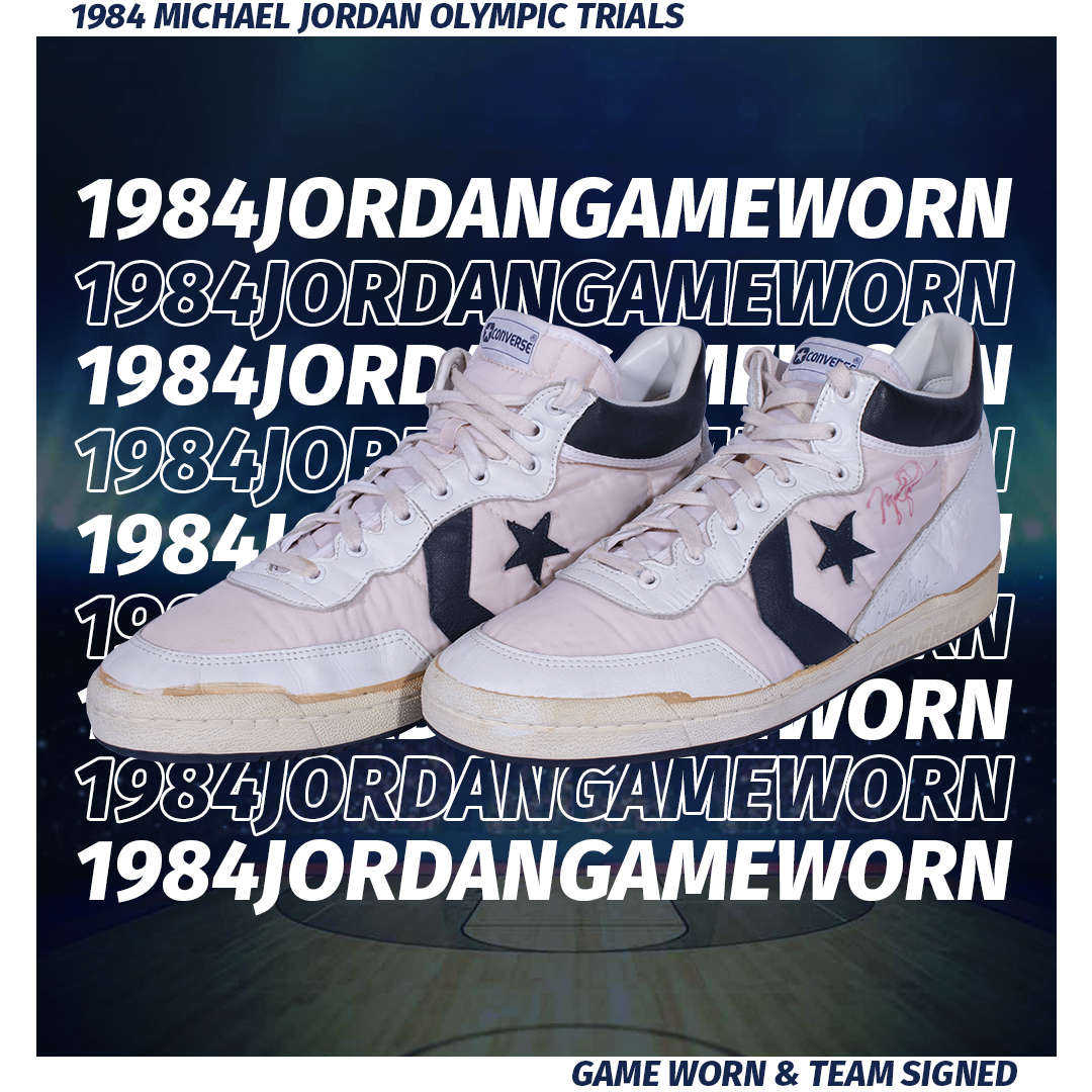 Michael Jordan's 1984 Olympic Trials Sneakers Are Up For Auction