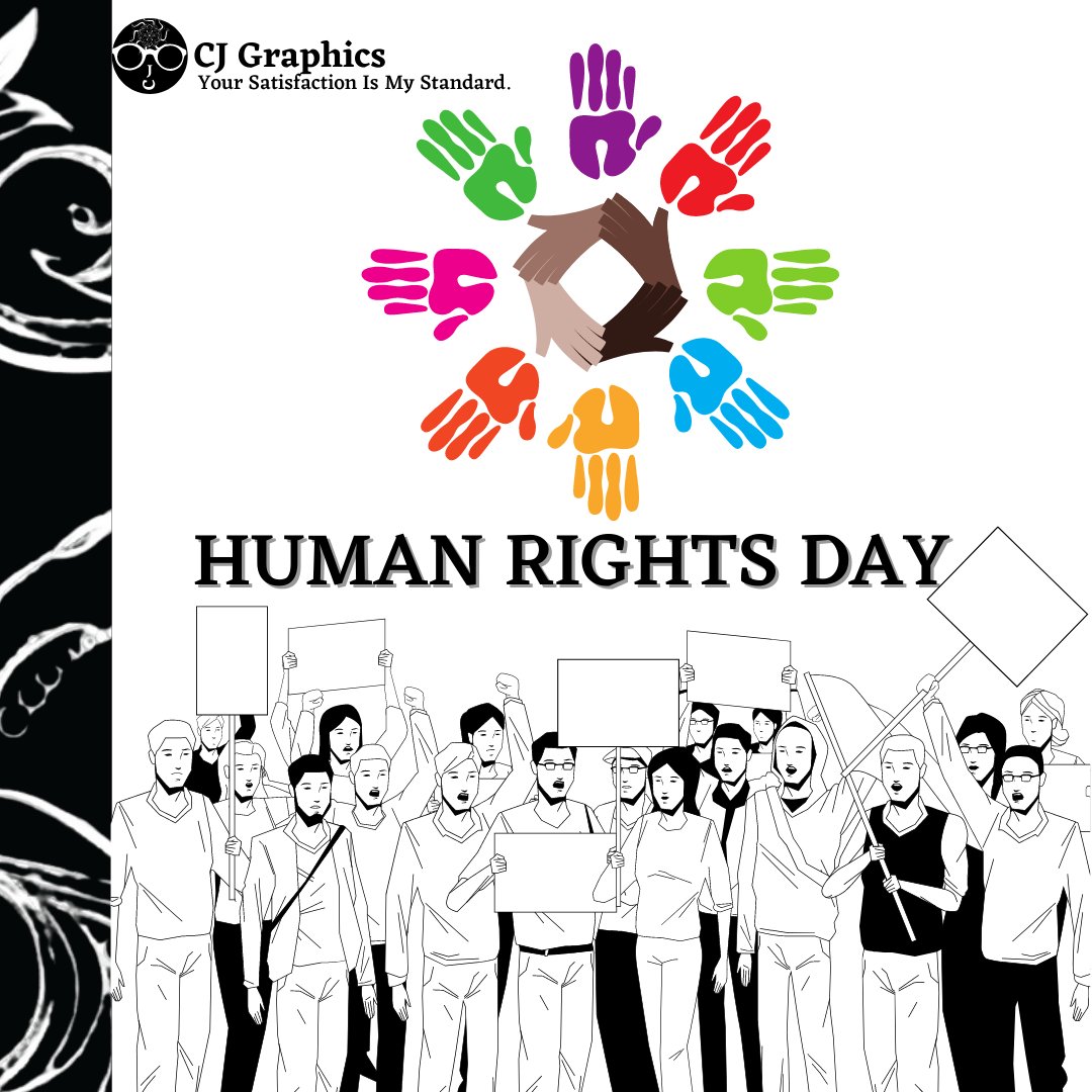 cjgraphics26's tweet image. Create your poster with CJ Graphics 
Drop by our site NOW!📩
cjgraphics.mystrikingly.com

#21DayCampaign #SupportFreelancer #CJGraphics #YourSatisfactionIsMyStandard #GraphicDesigner #StandUp #HumanRights #Equality #Freedom #Worldhumanrightsday