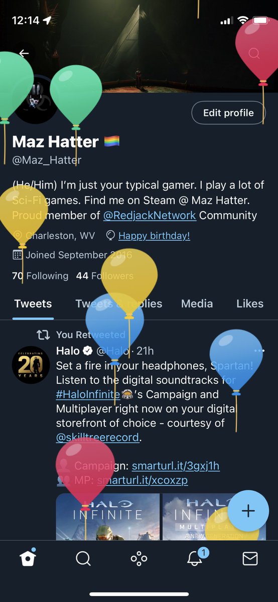 Maz_Hatter's tweet image. Guess i’m 23 now 🥳