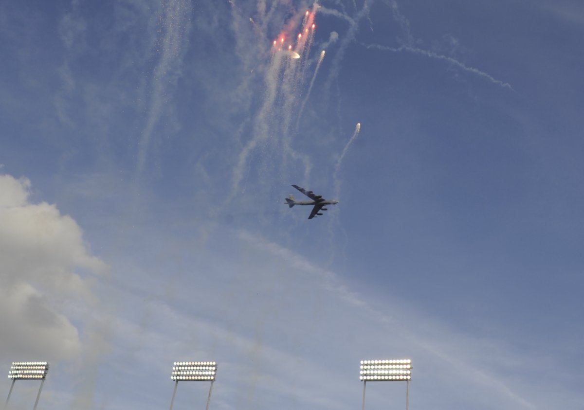 Three B-52s from Barksdale Air Force Base will provide the flyover at this year's Radiance Technologies Independence Bowl!

📍 Saturday, Dec. 18 | 2:30 PM
🎟 bit.ly/3lGDhJS
📰 bit.ly/3pFSYlS

#BeTheBowl | #BowlSeason | <a href="/BowlSeason/">Coca-Cola Bowl Season</a>