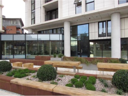 AGFLimited's tweet photo. We have just successfully completed all the curtain walling to the ground floor of the new stylish apartment development at Chester Road, Manchester for Renaker. https://t.co/n5L3XgWWSr
