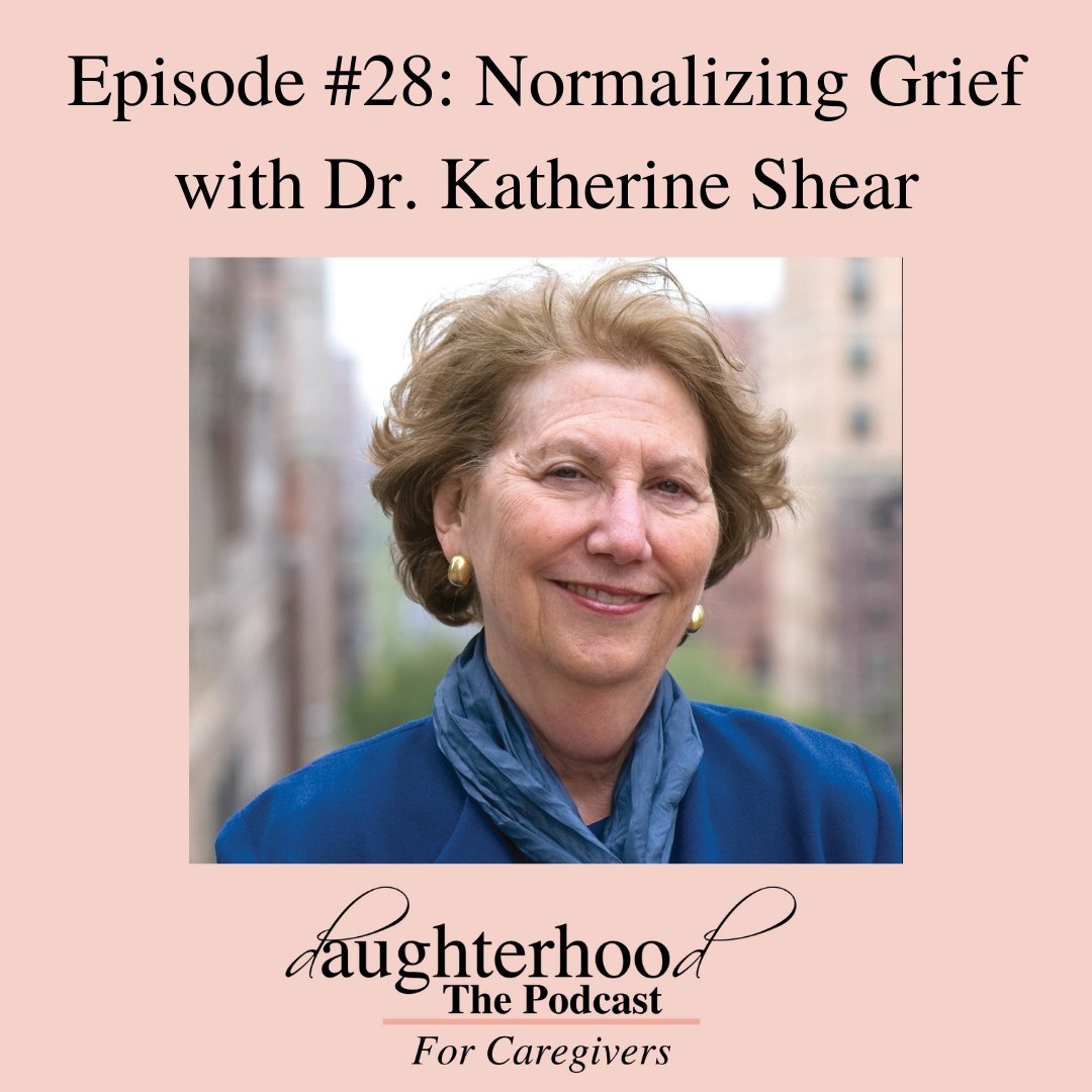 RosannePodcast's tweet photo. New Podcast today! Ep #28 Dr Katherine Shear Director of @CenterforPG We talk about normalizing grief, the differences between grief &amp; prolonged grief, our psychological immune system &amp; the importance of support - Link in bio #grief #caregivers https://t.co/DMItMpLbrY