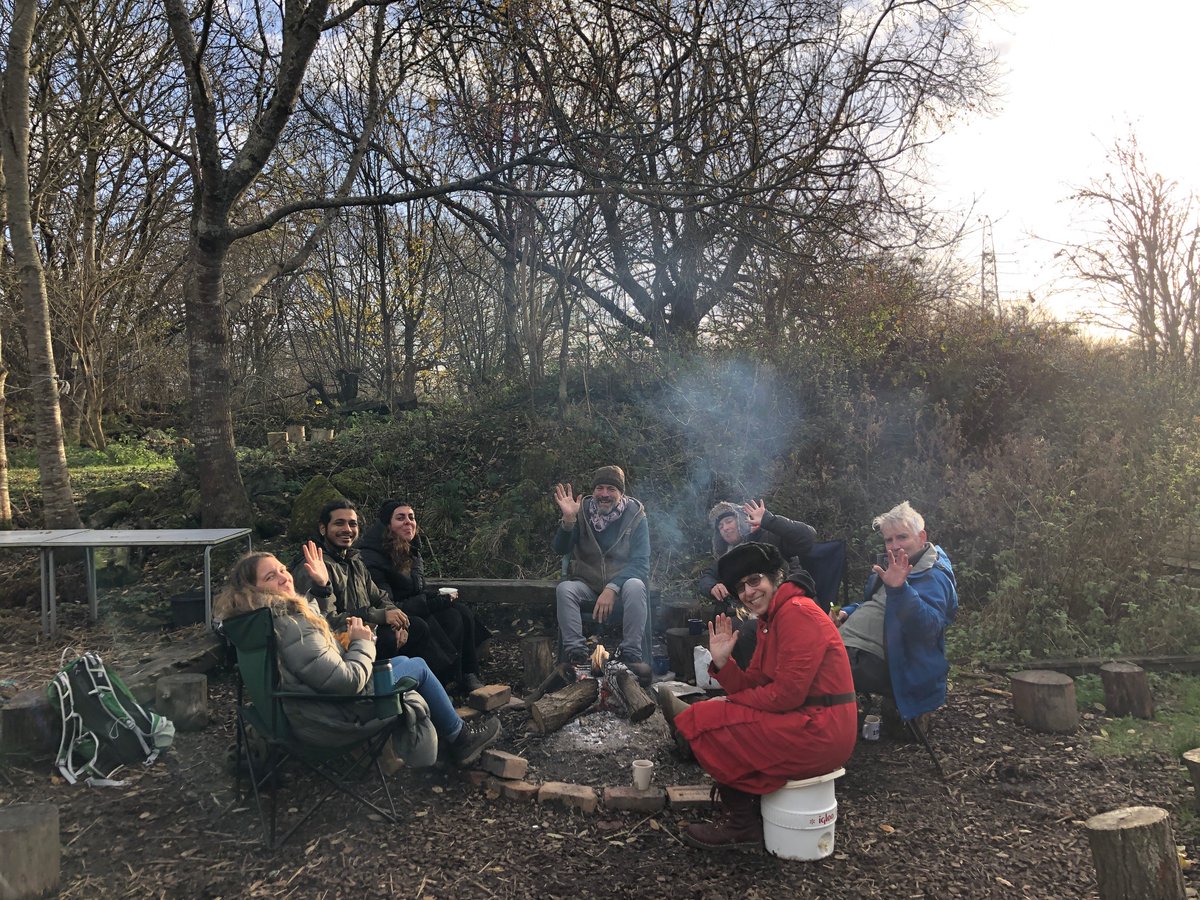 A big thank you from our #wildwellbeing group @sussexgiving. Their funding has made it possible for us to improve people's wellbeing through connection with nature and a growing community. Watch this space for 2022....