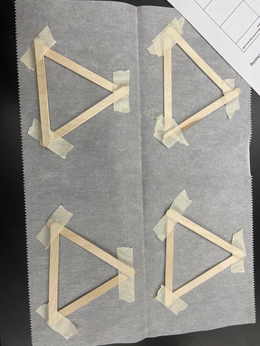 awagner1985's tweet photo. Biopolymer day is back! I’ve been waiting two years for students to tackle this lab!#stem #inquiry #bioplastics #webeCG #chemistry https://t.co/yS44oUl467