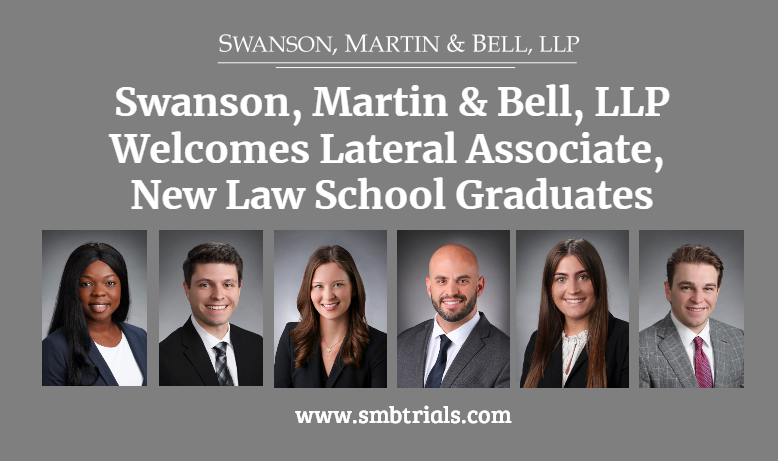 SMBTrials's tweet photo. SMB welcomes associates Amakie Amattey, Brentyn Baccega, Caitlin Barry, Jeff Elmer, Paige Krueger and Ryan Slovis to the firm's Chicago office. https://t.co/5BzLFp67kR