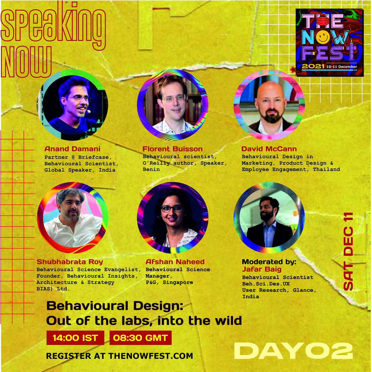 jafarbaig92's tweet photo. At #nowfest this Saturday, we'll be talking about #behaviouralscience practice in the wild with a very diverse set of folks. The conversations will focus on #bestpractices, industry adoption and ways forward. 

Register at https://t.co/jEwqHZYC6f and come join us! https://t.co/oz7zuTpFrY