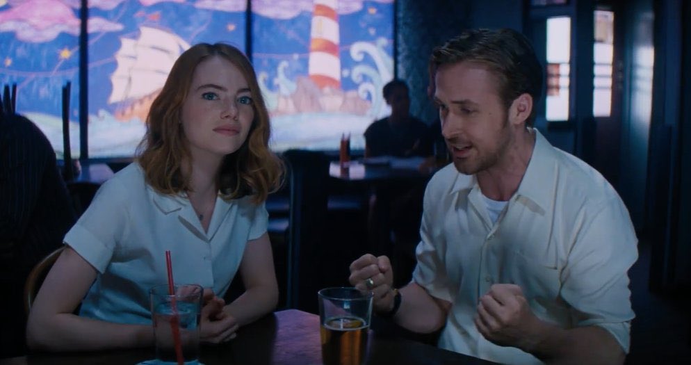 Emma Stone and Ryan Gosling are incandescent. 