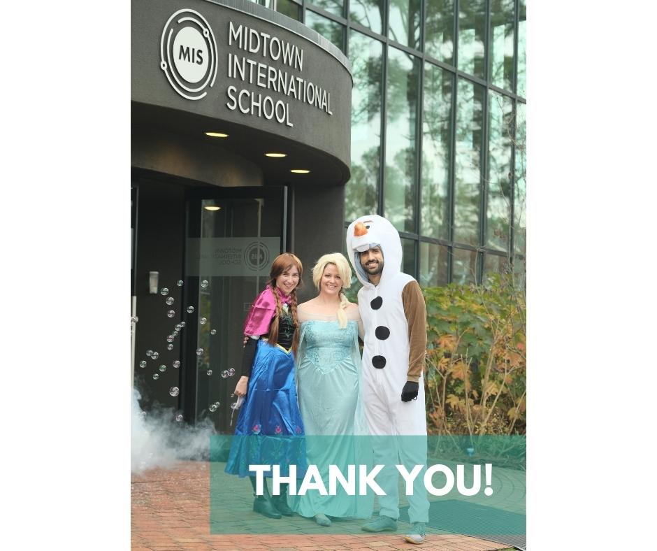 MIS_ATL's tweet photo. As the weather gets a bit chillier, some animated faces felt compelled to greet us at this morning’s carpool!

Thx for participating in Leonard’s Change Challenge! We collected $573.06 in loose change!
#empoweredandconnected #giftededucation
#goLynx
#letitgo https://t.co/XbMCGgaxUk