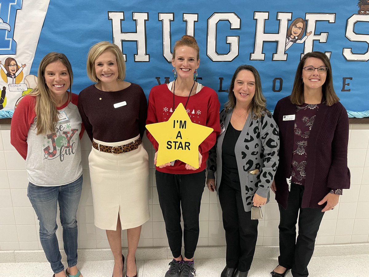 ProsperEdFound's tweet photo. Another outstanding teacher is Ms. Sarah Fox, PE Teacher at Hughes Elementary!! Ms. Fox is celebrated as the December PEF star Polisher!! Thank you for all you do for the students!  @Hugheselem https://t.co/jLVpCUy8tk
