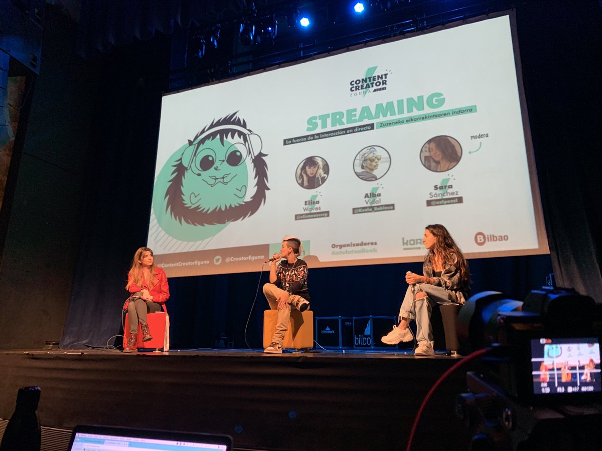 CreatorEguna's tweet photo. Ya estamos en directo por aquí 👉🏼 https://t.co/TwJuU0Gt9L
Con @Elisawavesrp @Koala_Rabioso y @uzipuzzi desde @Bilborockbilbao 

#CCE2021 #Streaming #ContentCretaorEguna #ElisaWaves #Streaming #Evento #Bilbao #BilbaoAurrera2021 #bilborock #KoalakStudios https://t.co/M89khl9IFc
