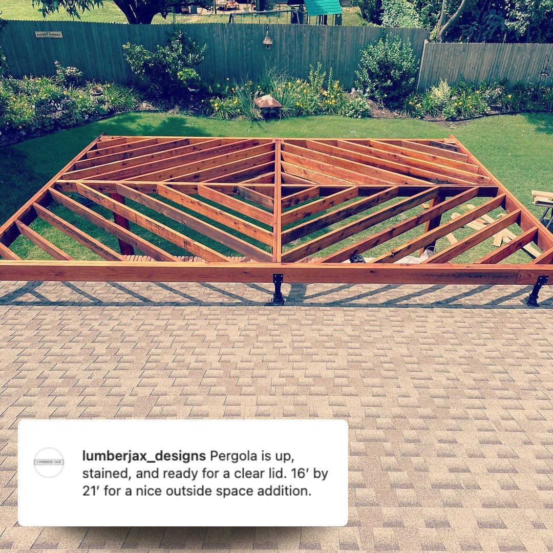ReadySealinc's tweet photo. Every inch of this is lovely!

📸: Andrew at Lumber Jax Designs
#dougfir #cedar #pergola #okc #exteriordesign #readysealstain #millcreeklumberokc https://t.co/ddbJXB8BfK