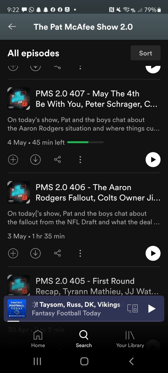 skutmcfarkus's tweet photo. #PMSFanDuelFamily Started watching clips a couple years ago. Then periodic podcast. Now everyday listener. Well-deserved @PatMcAfeeShow https://t.co/b7miLjrZiO