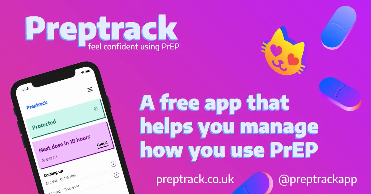 preptrackapp's tweet photo. Take a look at our first blog! We're starting with some of the basics on #PrEP. Take a look and let us help you find out if #PrEP is for you.
https://t.co/CjqO7Br5Al
#HIV #UequalsU #WorldAIDSDay #EventBasedPrEP #HIVprevention https://t.co/JYsNh2QhDz