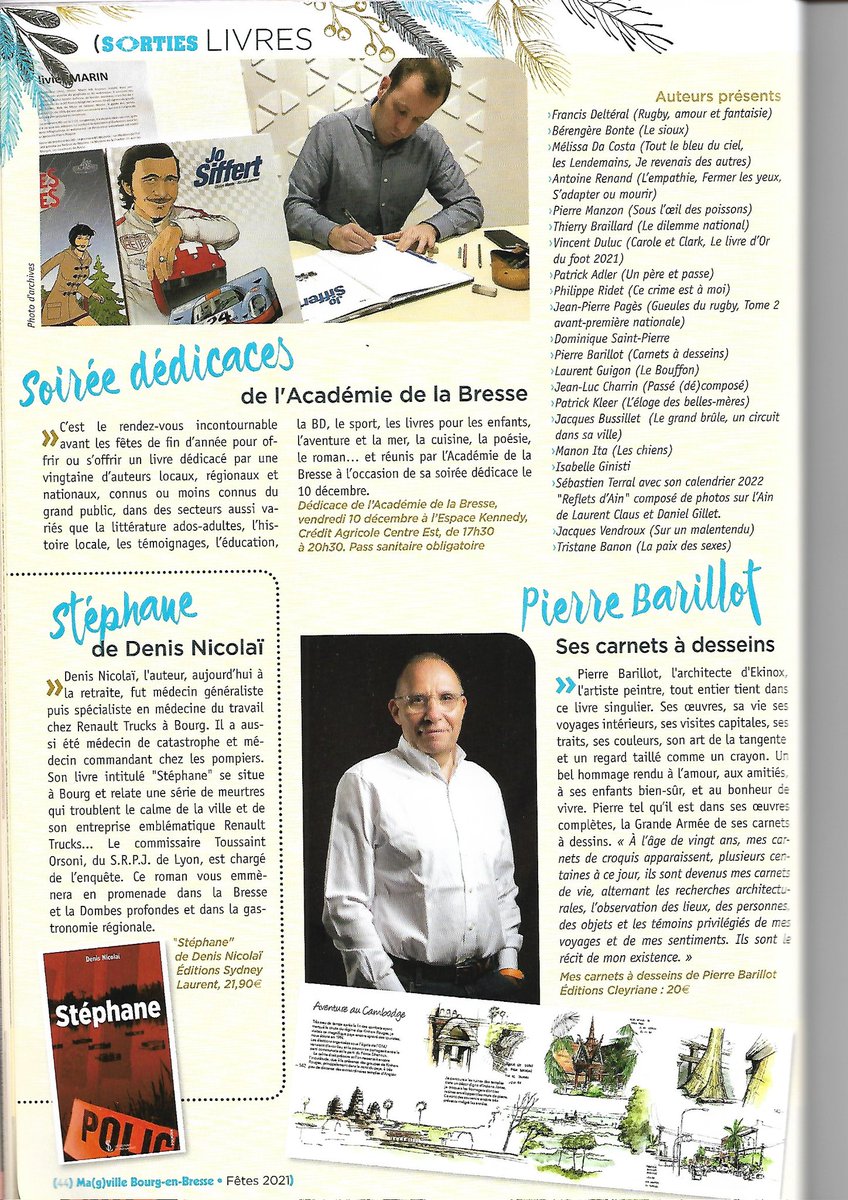 C'est ce vendredi 10 ! #AcaBresse
Merci à #magville pour cette parution !