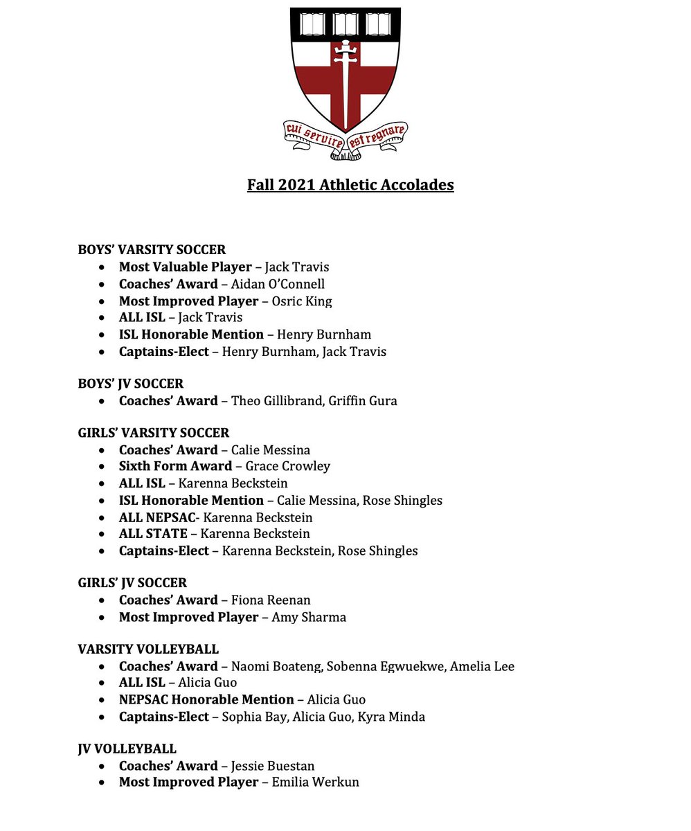 GrotonZebras's tweet photo. Congratulations to all of our Fall Awards Winners!! https://t.co/xq5xH7dhNz