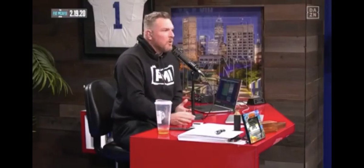 hunter_ranstrom's tweet photo. @PatMcAfeeShow #pmsfanduelfamily started watching a couple years ago, loved listening to you stick it to Jay about his cornhole skills. Shaht aht to you and the boys https://t.co/1tPZpU9ON9