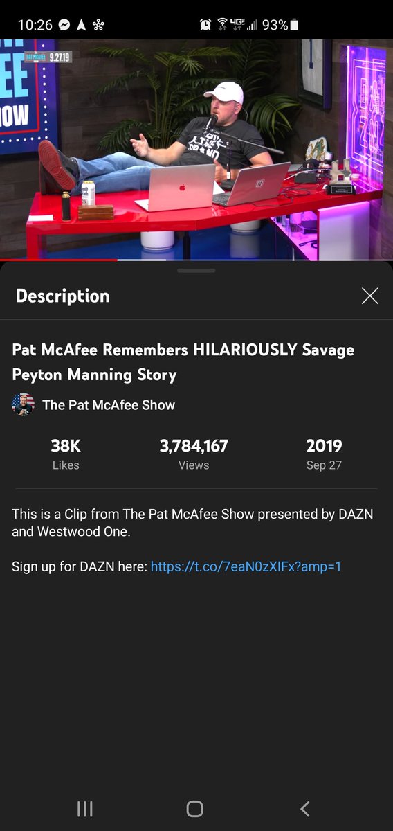 Matthew_Estes's tweet photo. I was later to get in the show. But this was one of the first clips I watched as well as the C gap story. Incredible to have a great escape from life. #PMSFANDUELFAMILY https://t.co/L7s5pku2HU