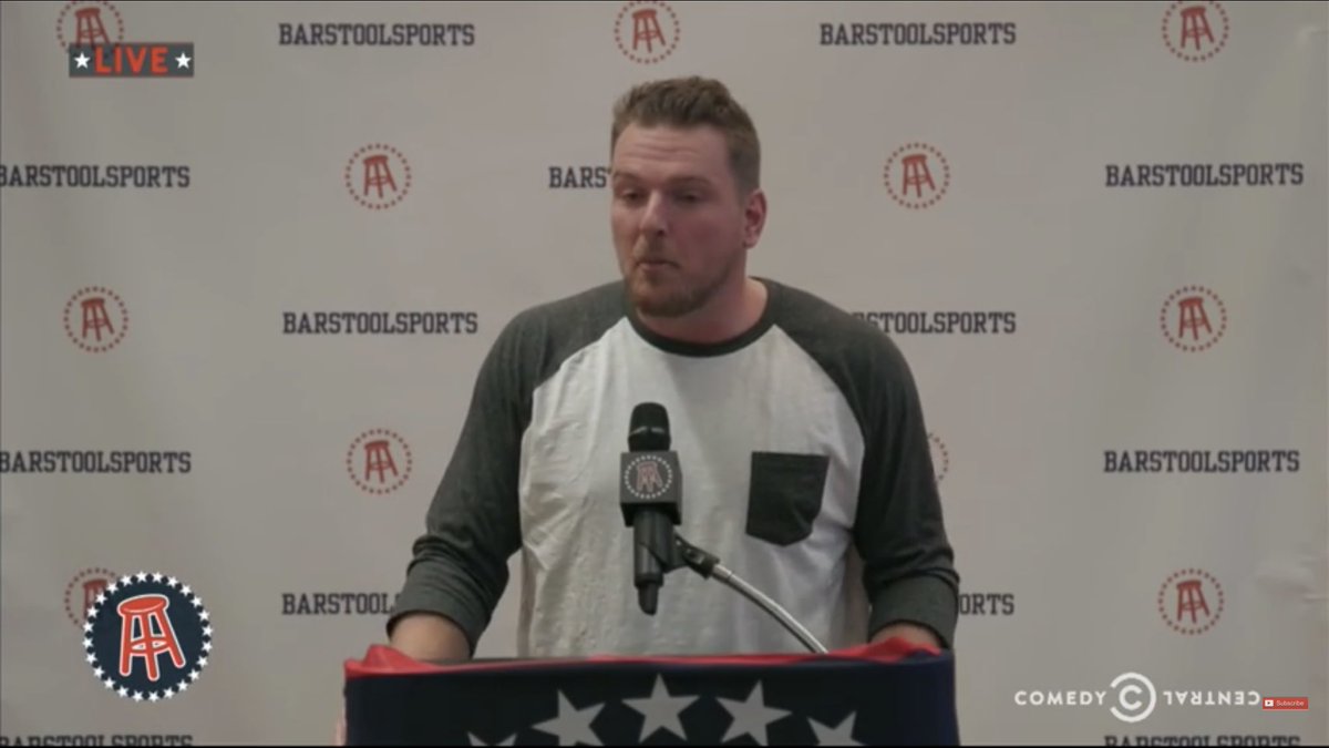 HackJosh's tweet photo. @PatMcAfeeShow @ToneDigz @evanfoxy @tyschmit @BostonConnr @VivalaZito @nickmaraldo @bubbagumpino @PMIMett  #pmsfanduelfamily Started watching Pat day 1 from this announcement. Keep it going boys https://t.co/UfKbX4IReW