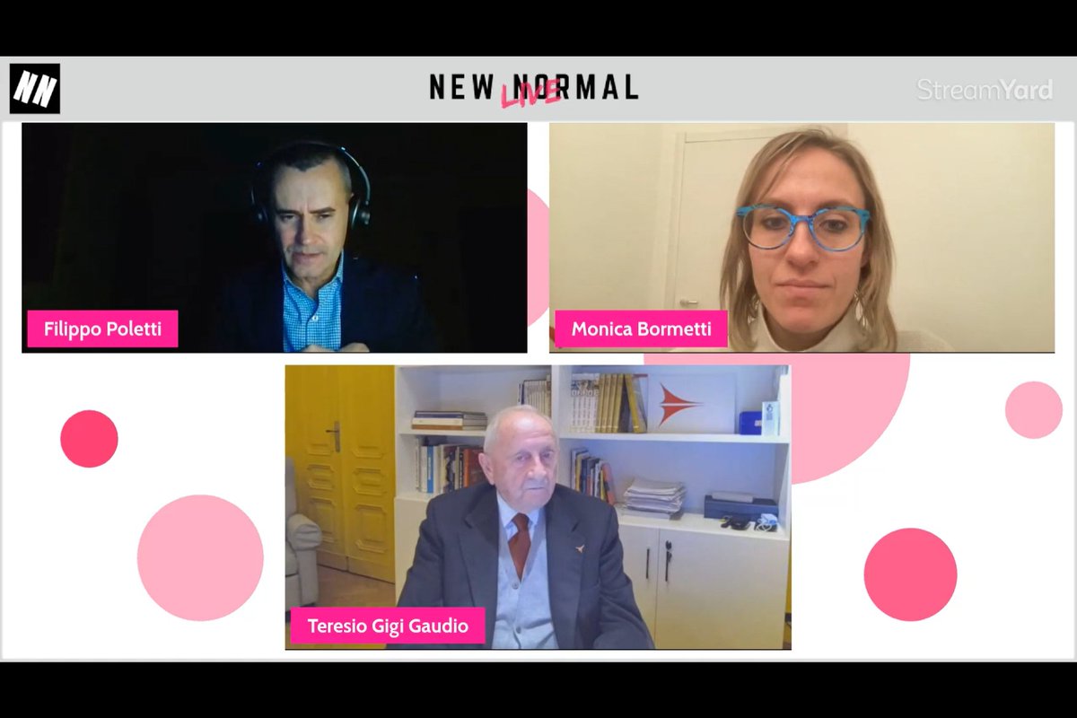 EcoDellaStampa's tweet photo. "Bisogna far dialogare la #tecnologia con l’uomo e gli oggetti e questo richiede un approccio sempre più aperto al #design".
Intervista di @filippo_poletti e Monica Bormetti a Teresio Gigi Gaudio, CEO di @ICONA_GROUP
#NEWNORMALLIVE
Segui la diretta sui nostri canali social! https://t.co/rtVFobomz9
