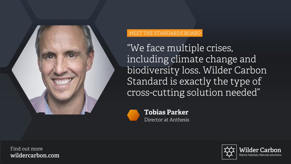 WilderCarbon's tweet photo. Hear what Tobias Parker, one of our #StandardsBoard members, has to say about the newly published #WilderCarbon Standards.
Read the Standards in full here: https://t.co/aoTNKMeZsi
#climatecrisis #climateemergency #naturecrisis #environment #COP26 #UK https://t.co/vLB3ccfHlH