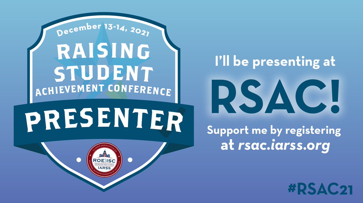 MrsCford_tweets's tweet photo. It's hard to believe that #RSAC21 starts in less than a week on Monday, 12/13! I'll be presenting a few sessions and can't wait to learn with everyone.
#roe53pd #iledchat #edchat https://t.co/hqTzL3RA3j