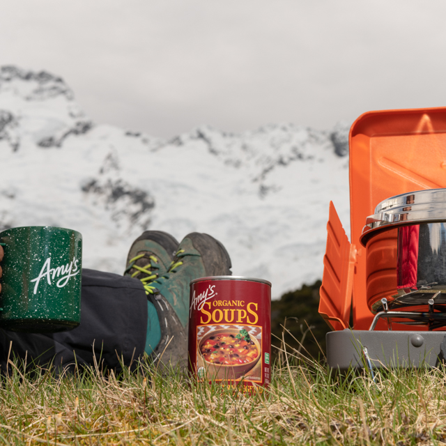We think we'd make a great travel buddy: adventure-seeking and there when you need us! Oh, and we look great in pictures too 😉. Count us in for your next adventure! #amyssoup #soupseason #adventure