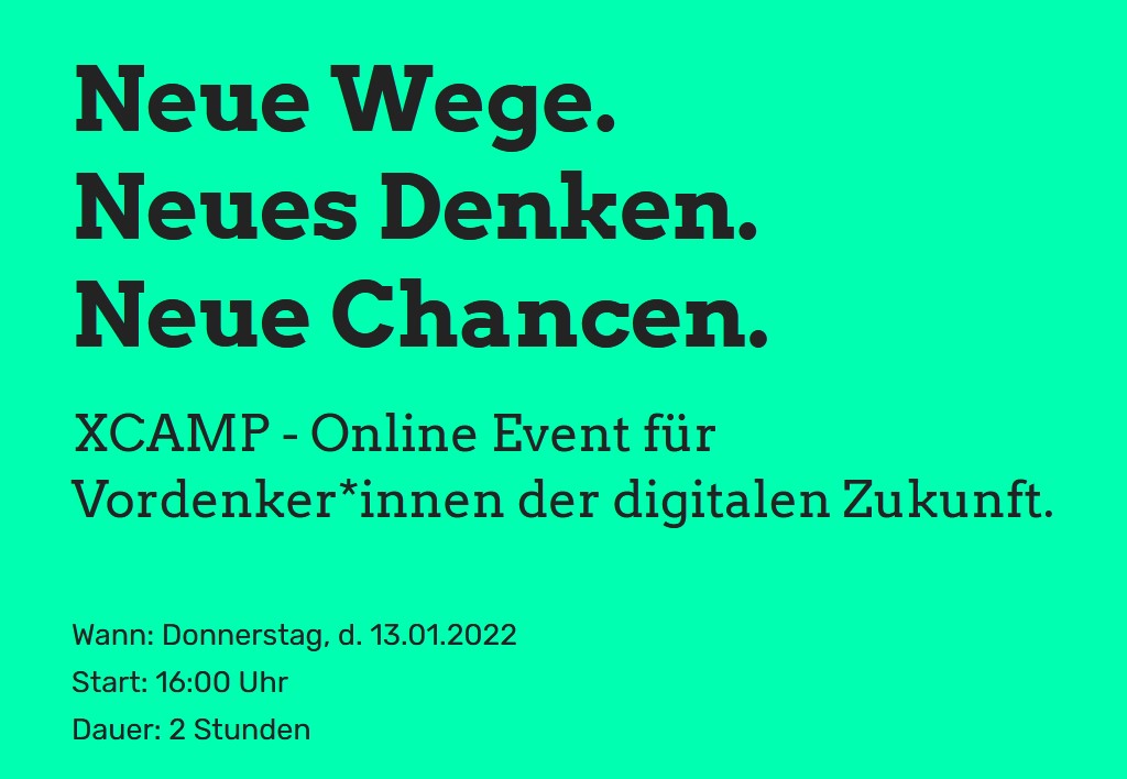xinnovations's tweet photo. Nachdem wir das für November geplante Event verschieben mussten, laden wir zu Beginn des kommenden Jahres zum XCAMP2022 - Smart Materials. Wer ist dabei? https://t.co/wpZP1n3yLM https://t.co/ewSFv4YF9z
