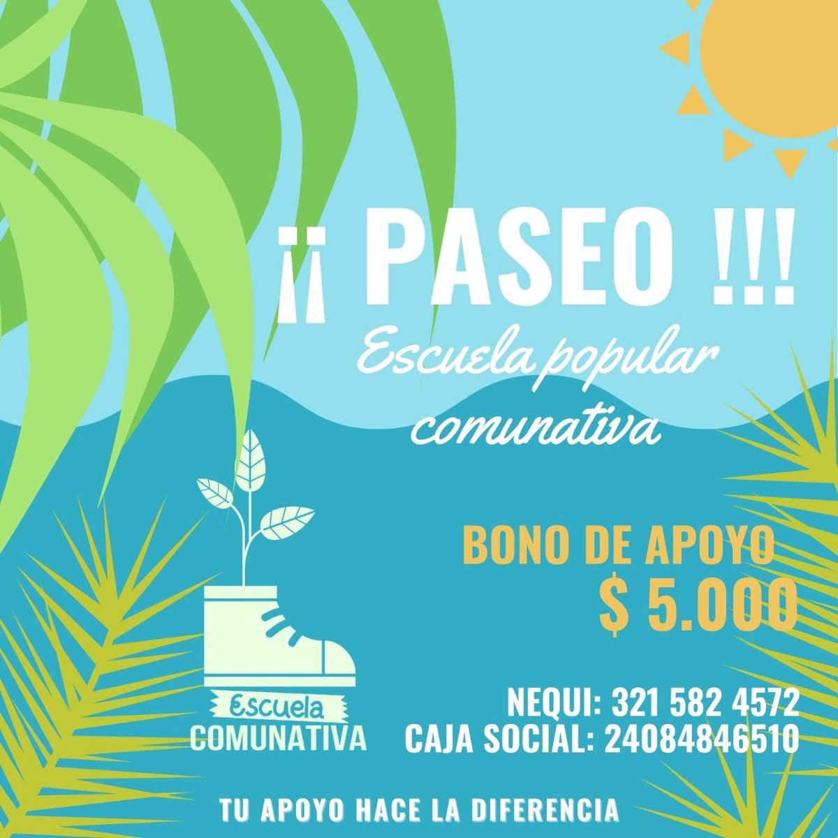 Holaaa estamos compartiendo estos bonos de apoyo para el paseo de fin de año con los peques y mamitas comunativas #manizales 
Se está acabando el añooooooooooooo jajajajaja #navidadmanizales2021 con paseo al castillo de los sueños comunativos 
#Huertasviajeras Conta 3215824572