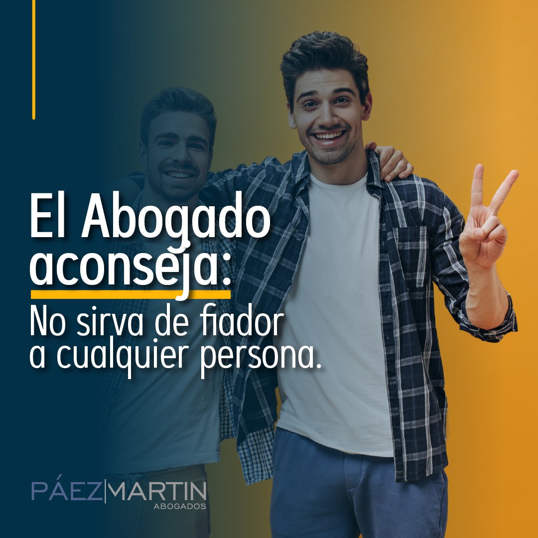 PaezMartinAbog's tweet photo. Más vale prevenir que curar.
#Abogado #Fiador #Codeudor #Deuda #Pleito https://t.co/Si5Ktm0Fhe