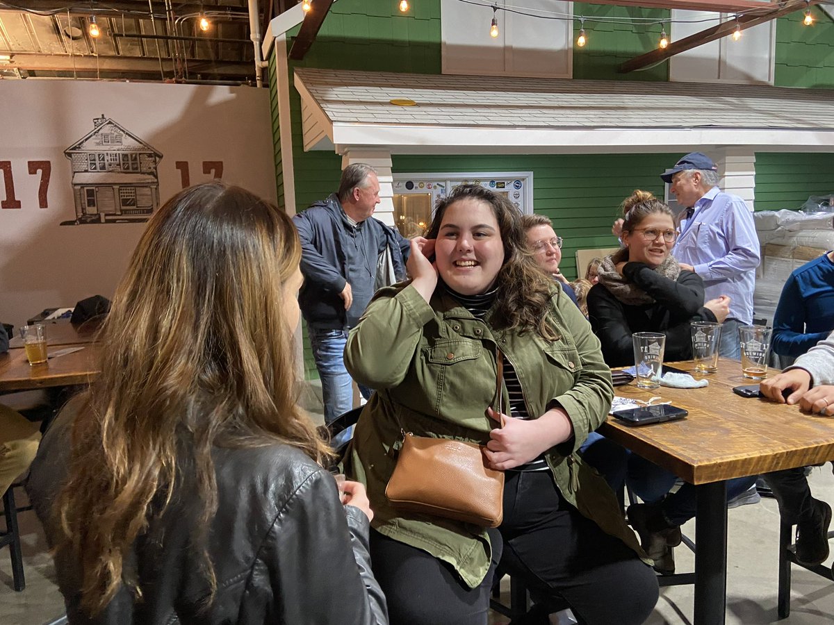 Abby4Iowa's tweet photo. We are building a campaign that reaches Iowans where they are and not taking one day for granted. So grateful for the energy last night in Des Moines and Iowans fired up to beat @ChuckGrassley and fight for the future of Iowa. We are never backing down. https://t.co/hWZboUpzBp