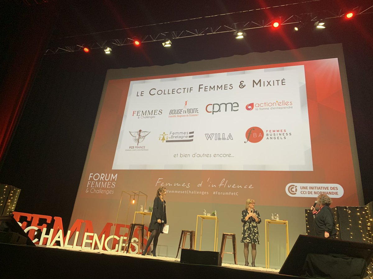 Bravo <a href="/LeaLassarat/">Léa Lassarat</a> Présidente  <a href="/Femmeschallenge/">Femmes & Challenges</a> de fédérer un collectif des réseaux féminins 👏👏👏 <a href="/BougeTaBoite/">Bouge ta Boite</a> <a href="/CPMEnationale/">CPME</a> <a href="/Willa_off/">WILLA</a> <a href="/ActionElles/">Action'elles</a> <a href="/FCEFrance/">FCE France</a> <a href="/FemmesBretagne/">Femmes de Bretagne</a> <a href="/FemmesBA/">FBA</a> #FemmesetChallenges #ForumFetC #EgaliteHF #Mixite