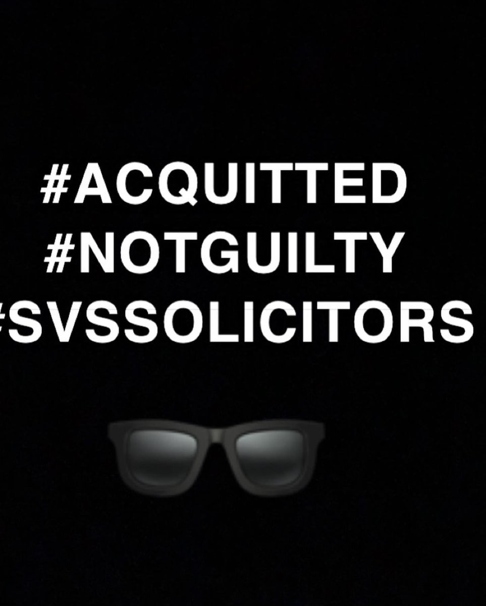 R v OS Kingston Crown Court 09.12.2021 Possession of a bladed article within a prison and assault on a prison officer. We successfully argued an abuse of process resulting in the Crown offering ‘no evidence’. Acquitted on both counts. #ACQUITTED #NOTGUILTY #SVSSOLICITORS