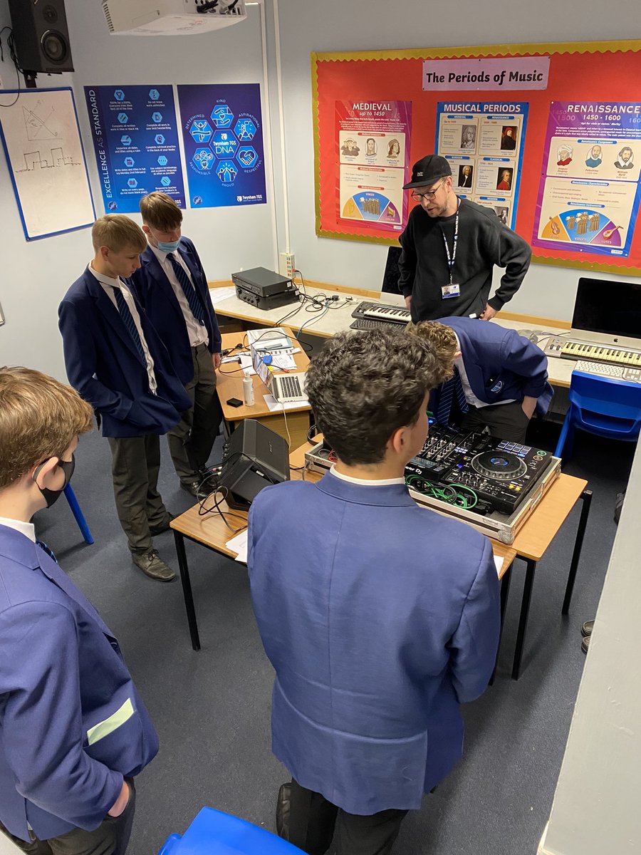 From carol festivals to DJ workshops to support our year GCSE students! Thank you to <a href="/SimonKilmister/">Simon Kilmister</a> for a great morning