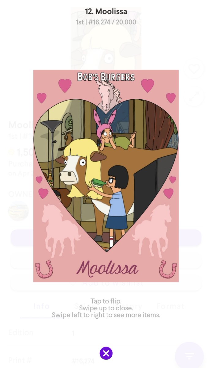 UKnowMuffinMan's tweet photo. 🤔 Maybe I can use my modest @quidd pony/horse collection in a metaverse derby?? Perhaps #InterstellarRealty derby?? Hehe @mbram Tina approves so what will it be? Jericho, Plops, or Moolissa? And, would Princess Luna be disqualified? 😂
@QUIDDToken @Quidd_IR #BobsBurgers #MLP https://t.co/oj5qIul1o8