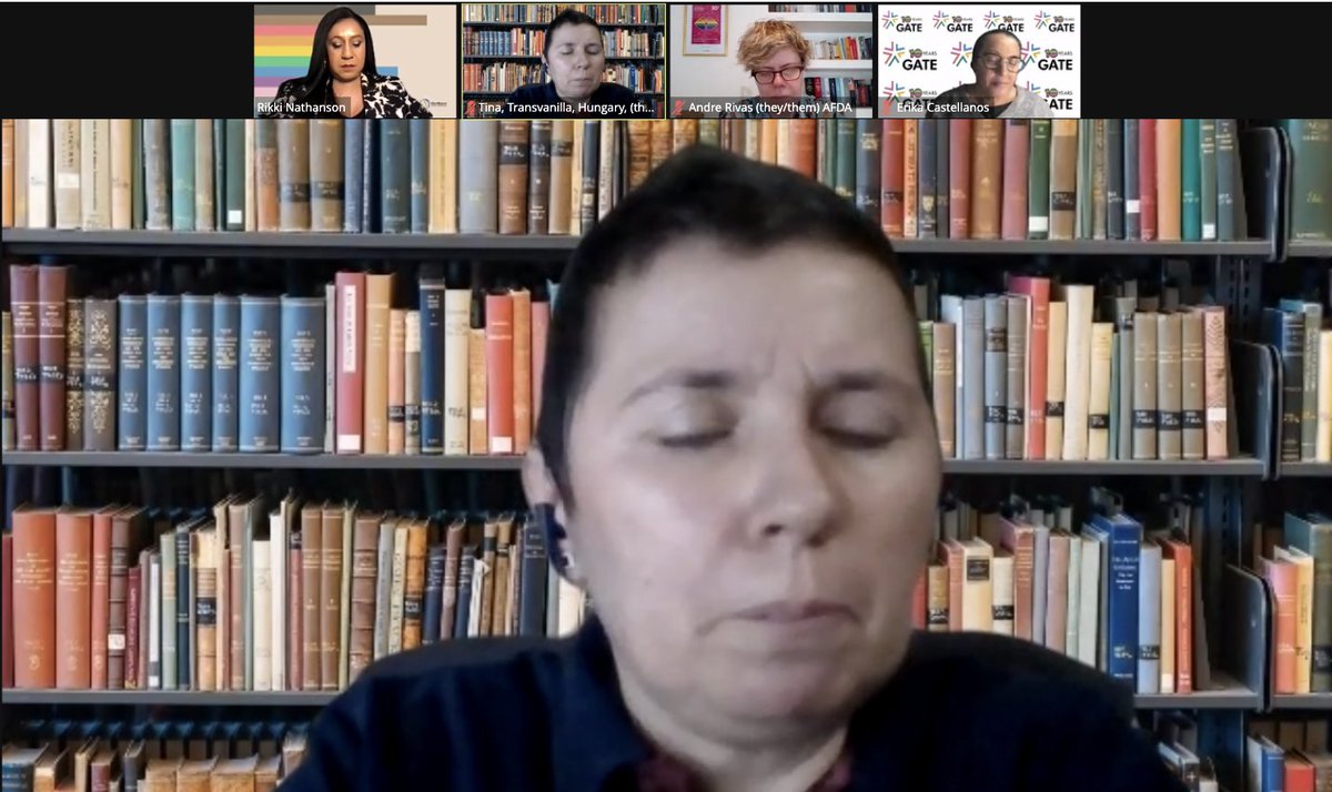 OutrightIntl's tweet photo. "Visibility created by the hate propaganda can not be taken away. This is the first time that people are talking about trans people. We need to put everything we have in our capacity to influence that conversation." — Tina Kolos Orban https://t.co/DRkeHlVOSJ