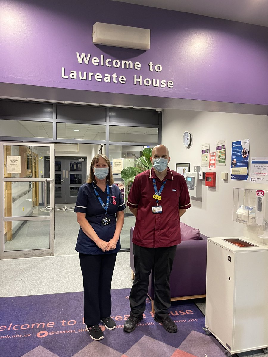 Adam Morris (@adammorrisrmn) on Twitter photo Lovely welcoming our Director Of Nursing <a href="/GillGreen_GMMH/">Gill Green</a> to #TeamLaureate this afternoon to see our compassionate caring skilled teams truly making a difference. Recognition and praise of the high standards really helps us to push on in challenging times. <a href="/GMMH_NHS/">Greater Manchester Mental Health</a> Thankyou Team! Lovely welcoming our Director Of Nursing <a href="/GillGreen_GMMH/">Gill Green</a> to #TeamLaureate this afternoon to see our compassionate caring skilled teams truly making a difference. Recognition and praise of the high standards really helps us to push on in challenging times. <a href="/GMMH_NHS/">Greater Manchester Mental Health</a> Thankyou Team!