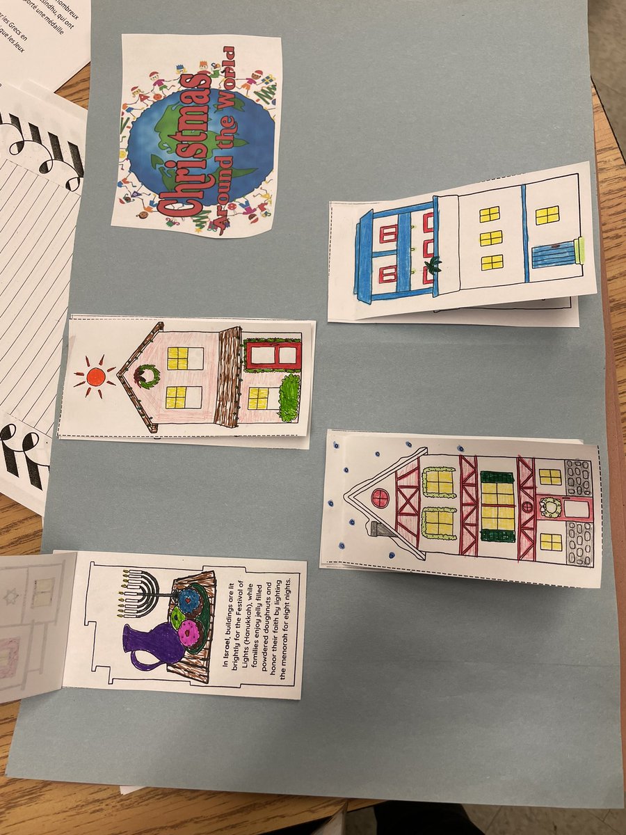 Fours2021's tweet photo. We are learning about Christmas around the world. https://t.co/4JEjL1QFwY