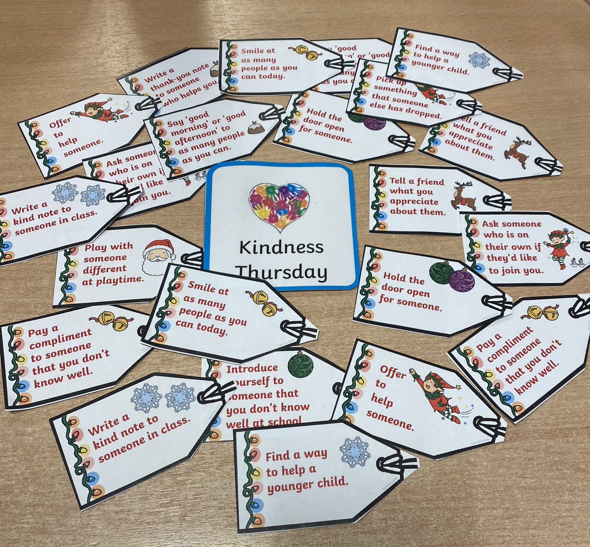 HarrysmuirPS's tweet photo. #KindnessThursday #Harrysmuir P2a spent the day completing their kindness challenges - it was lovely to hear how well they did - well done!! https://t.co/4ihDs4D4pm