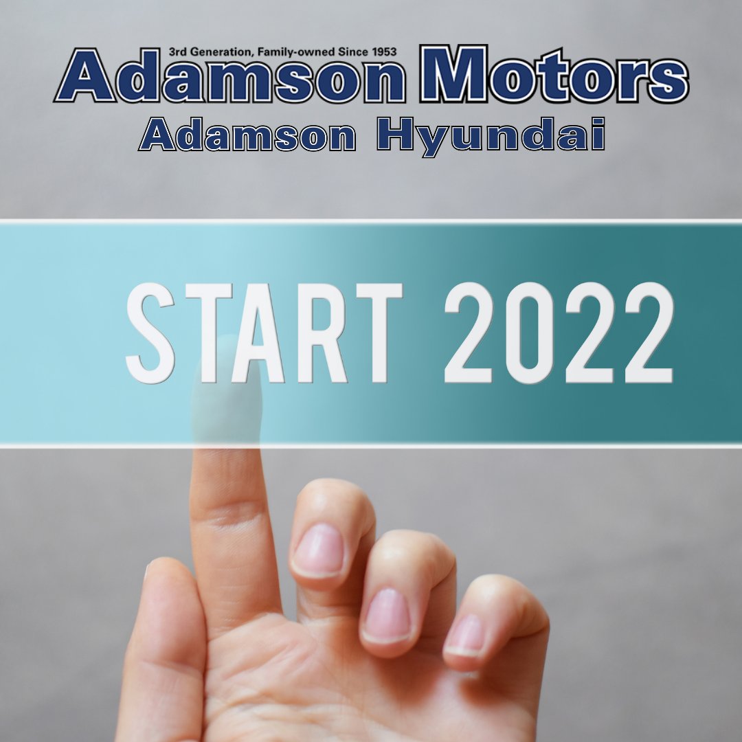 MotorsAdamson's tweet photo. Happy New Year! 

We are posting a couple days before to remind folks to come out and secure year end incentives. The holidays into the new year is one of the best times for buying a car. 

We have fresh 2022 inventory on the lot and plenty more coming soon. https://t.co/vV2x5PHTlt