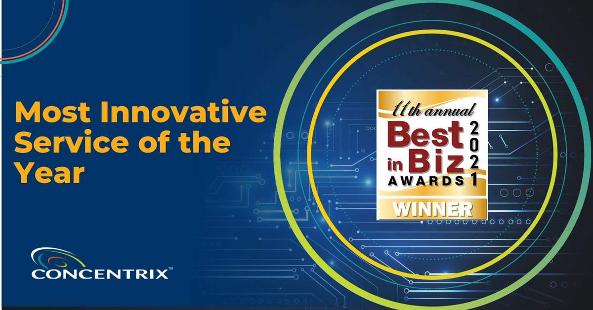 Wow! What a thrill it is for our #Analytics and Consulting to be recognized as Most Innovative Service of the Year for driving results in the changing market and improving #CX &amp; retention for our clients. Thank you Best in Biz Awards for the Gold win! 🏆 ow.ly/wfPG50H7lou