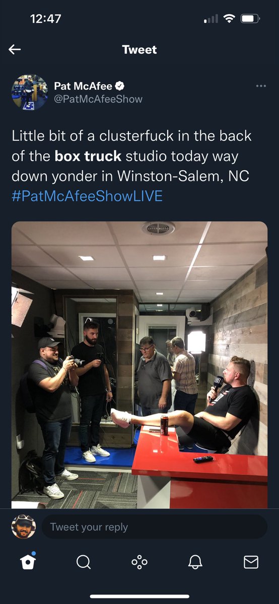 JakeMax17's tweet image. Been a fan since before the days of the sweat box box truck..incredibly inspirational video today.
#PMSfanduelfamily