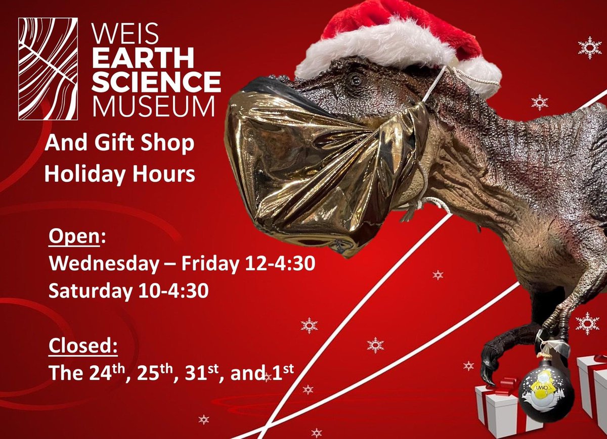 Weis Earth Science Museum tweet media