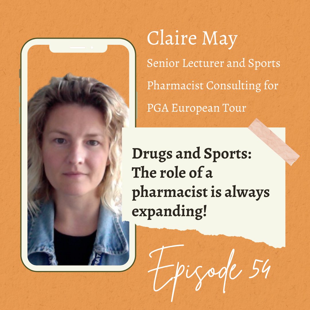 PharmDiariesUK's tweet photo. Check out this week's episode with Claire May
https://t.co/SqvkCr1hjB

#pharmacist #pharmacy #pharmacystudent #pharmacists #podcast https://t.co/sycajun6Yk