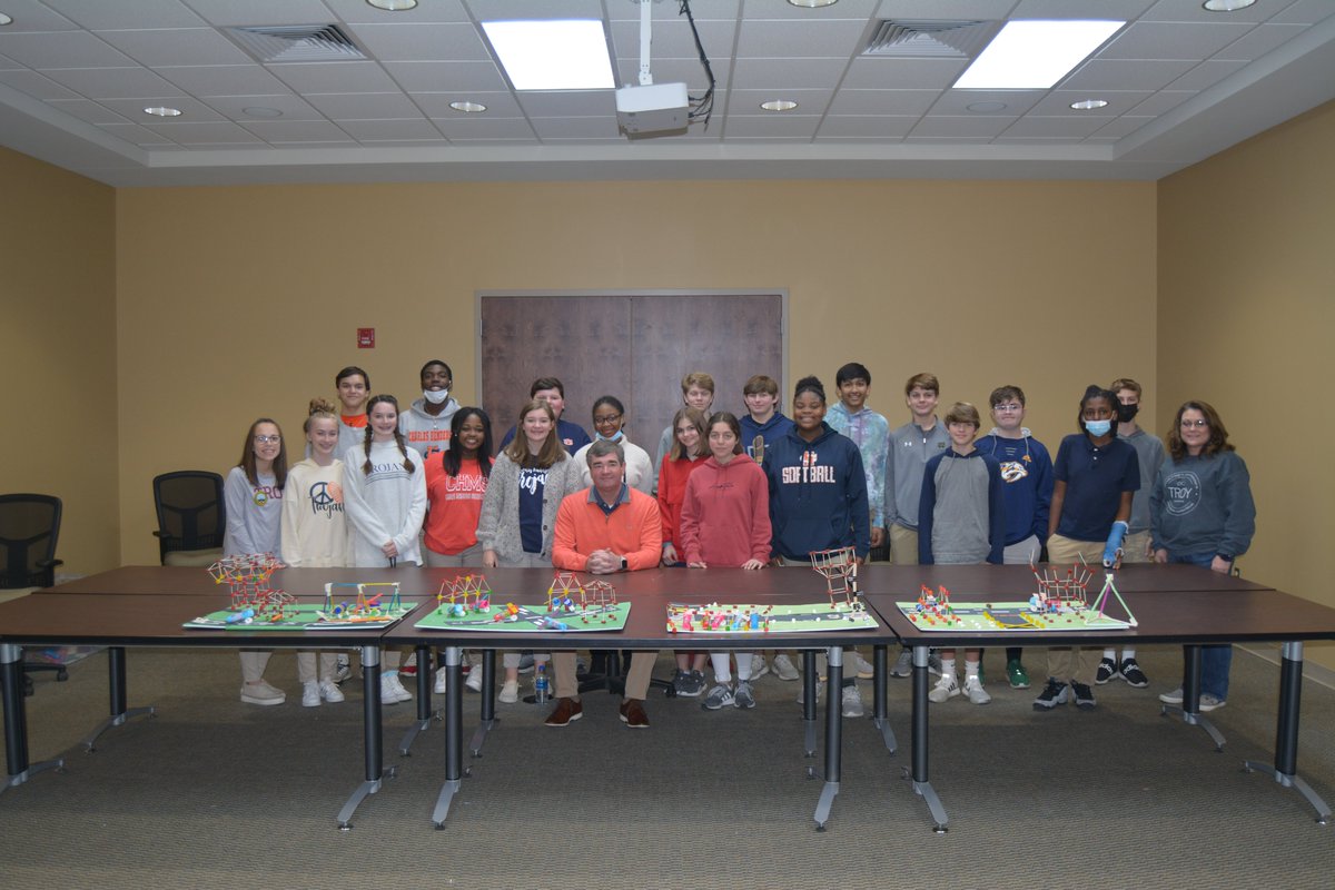 Charles Henderson Middle School students had the privilege of exploring aviation careers; flying helicopters, flight tower operations and building their own airports. Thanks to Mayor Reeves, Mr. &amp;  Mrs. Kerfoot and the airport. What an exiting day!