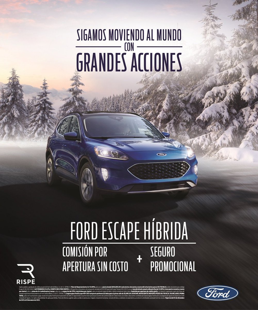 FordRispe's tweet photo. Con tu nueva Ecosport y Escape, mueve al mundo. 🚙 - https://t.co/oT7KfSTulu https://t.co/bFM6PVcC1x