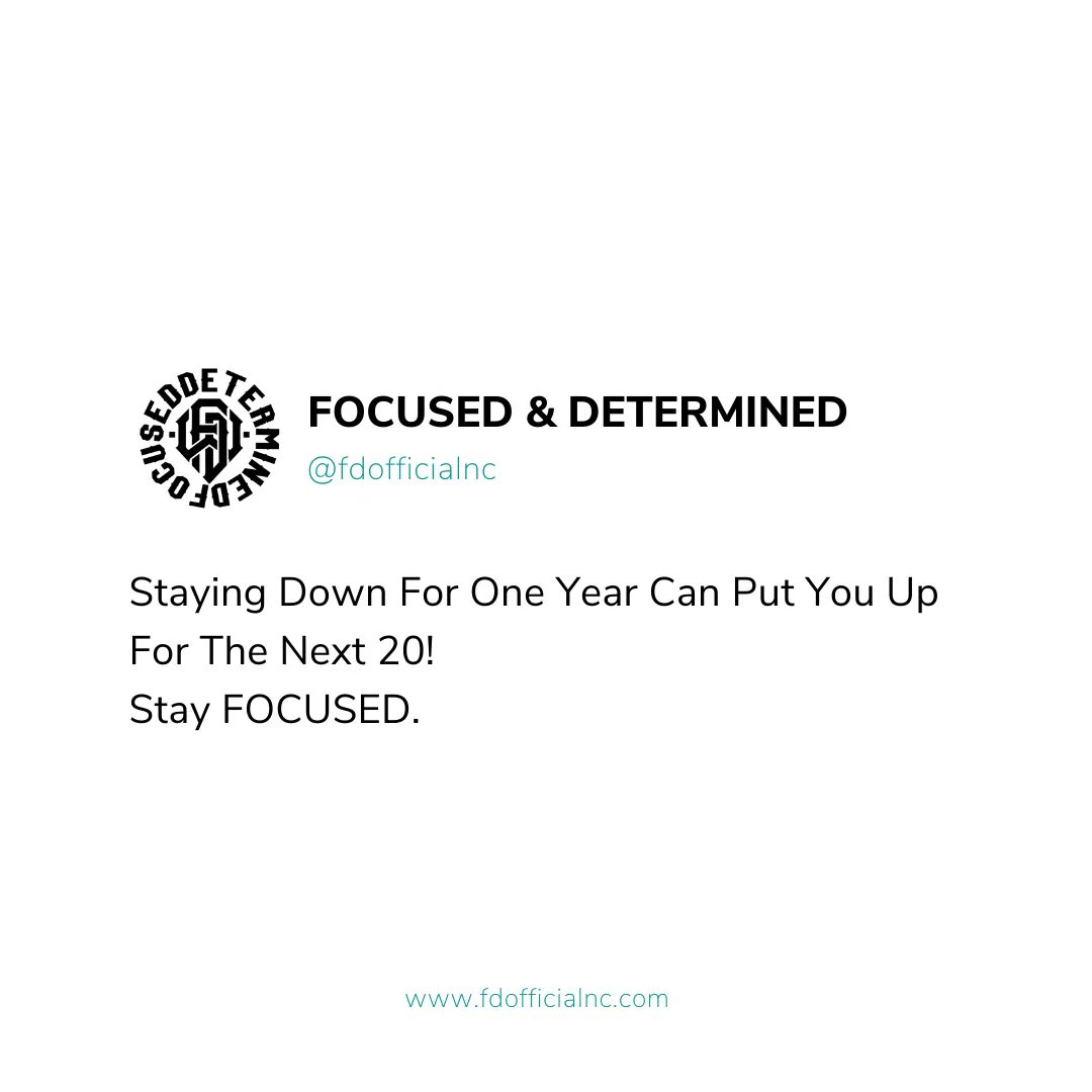 Stay down until you come up!