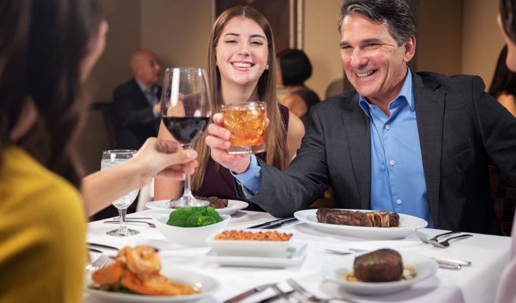 Celebrate Christmas at Ruth's and enjoy an unforgettable meal around our table. We'll be open early on Christmas Day to serve you and yours.  bit.ly/3Ehx3aU