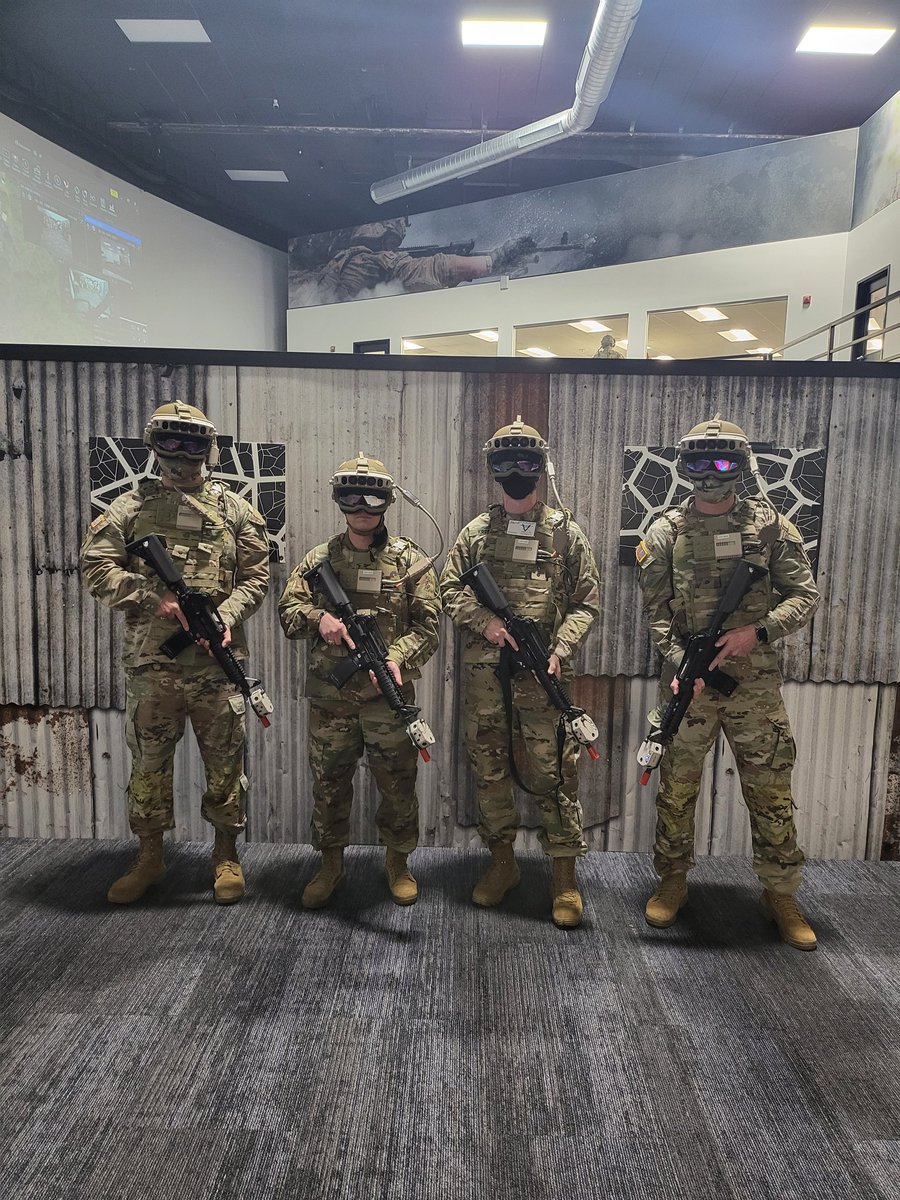 Spent the day building Cohesive Teams with Army G1 and National Guard Bureau Sergeants Major! Shooting amd training with the Next Generation Weapon Systems was a phenomenal experience!  Thank you (PEO)-Soldier for the opportunity to share this with my Squad!  #Thisismysquad
