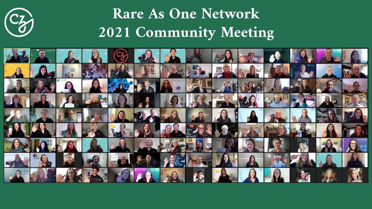 biohub's tweet photo. "At the #RareAsOne Network virtual community meeting, we are bringing together a ‘network of networks’ to strengthen relationships within the rare disease community and support the sharing of learnings.” -@heidibp, #RareAsOne Program Manager https://t.co/YtaypotbQW