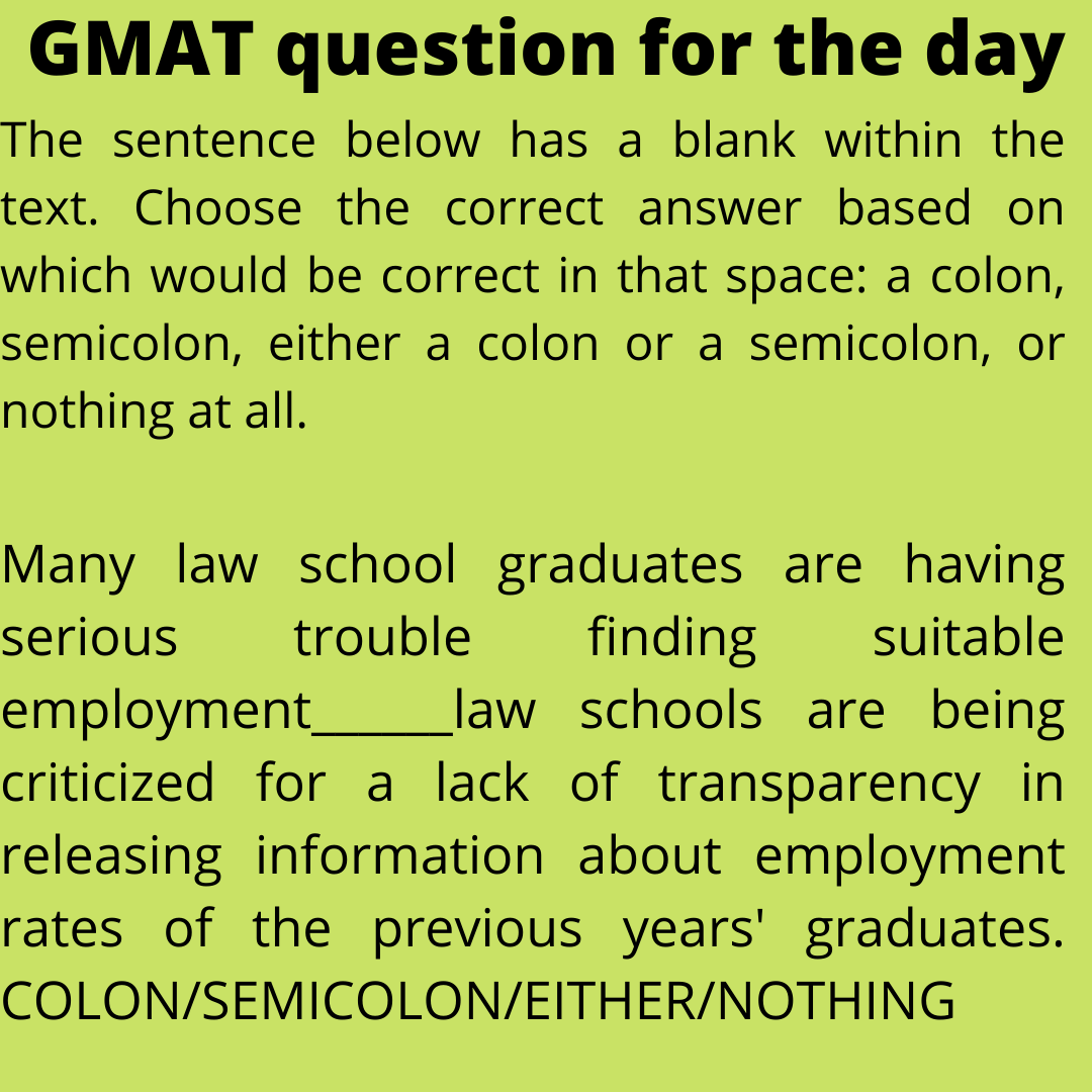 MiniversityGH's tweet photo. Who will get this right?? #GMAT #GMATquestions #testpreparation #testprep #gmatclasses #mba #mbaprep #graduateschool #gradschool #businessdegree #businessschool #businessstudies #graduatedegree #questionoftheday #verbal  #accraghana #accra #ghana #nigeria https://t.co/fKDYwf4pET